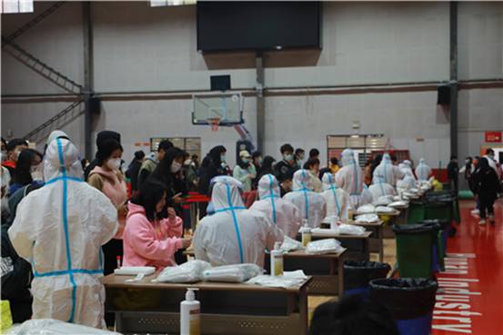 全員核酸檢測 共筑嚴(yán)密防線