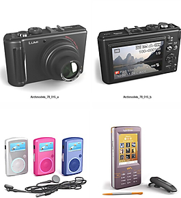 數碼產品3D模型圖片_數碼產品3D模型素材_數碼產品3D模型
